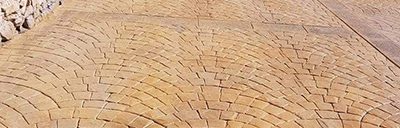 Textura de hormigón impreso decorativo - Pavimentos MURES Málaga