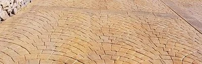 Textura de hormigón impreso decorativo - Pavimentos MURES Málaga
