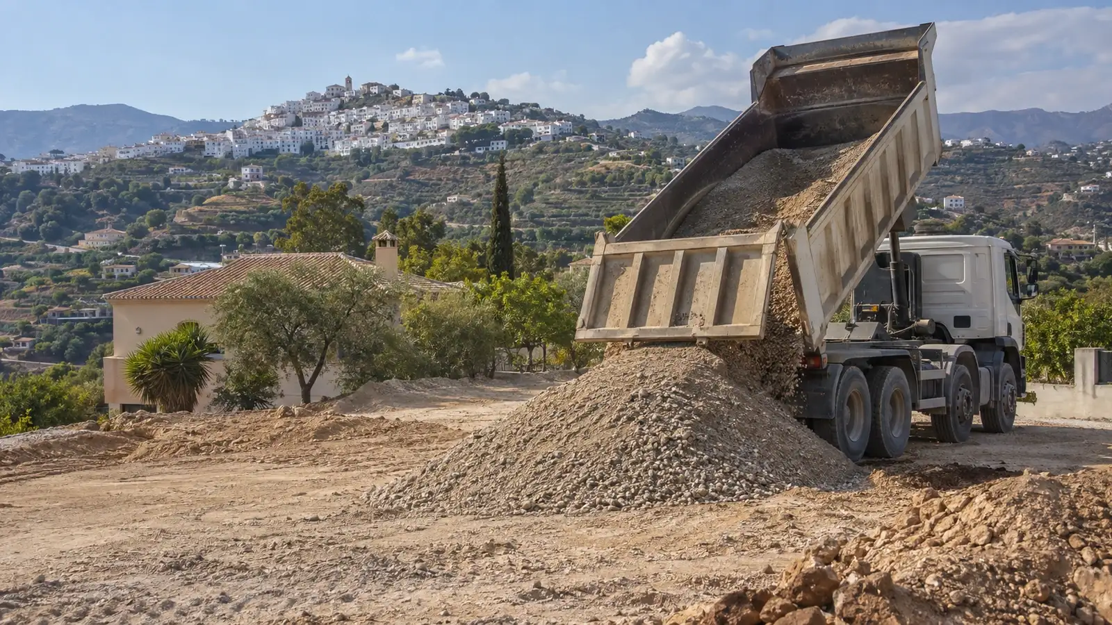 Aggregate delivery in Torrox